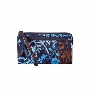 Vera Bradley Java Floral Wristlet